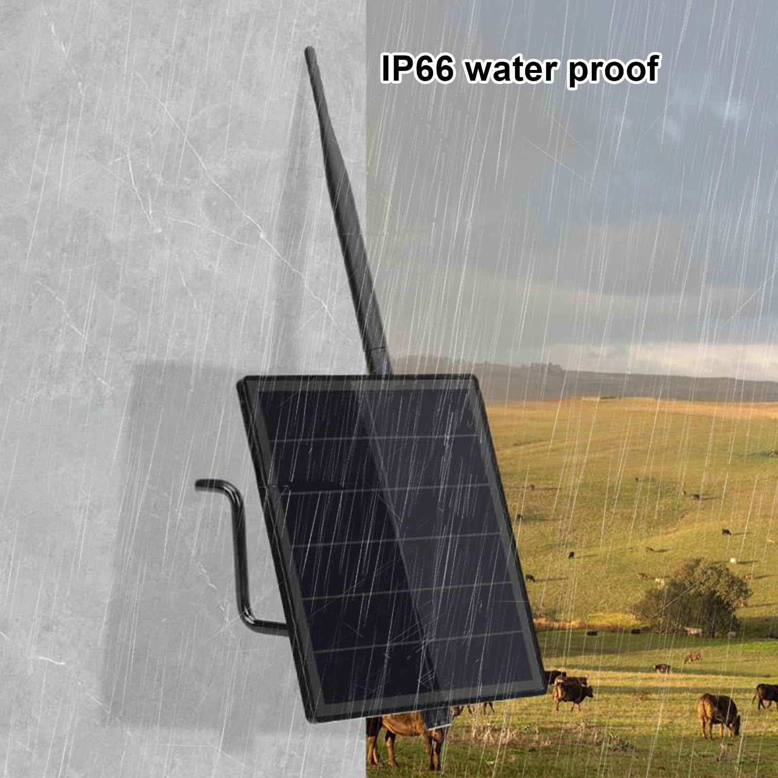 Asixxsix Solar Repeater Węzeł Radiowy dla LORA, D5 RAK4631 Waterproof Waterproof Węzeł Solar Panelu Repeater Extaster Extastic Węzeł w Nagłych Wypadkach, Konwoju i Zdalnych