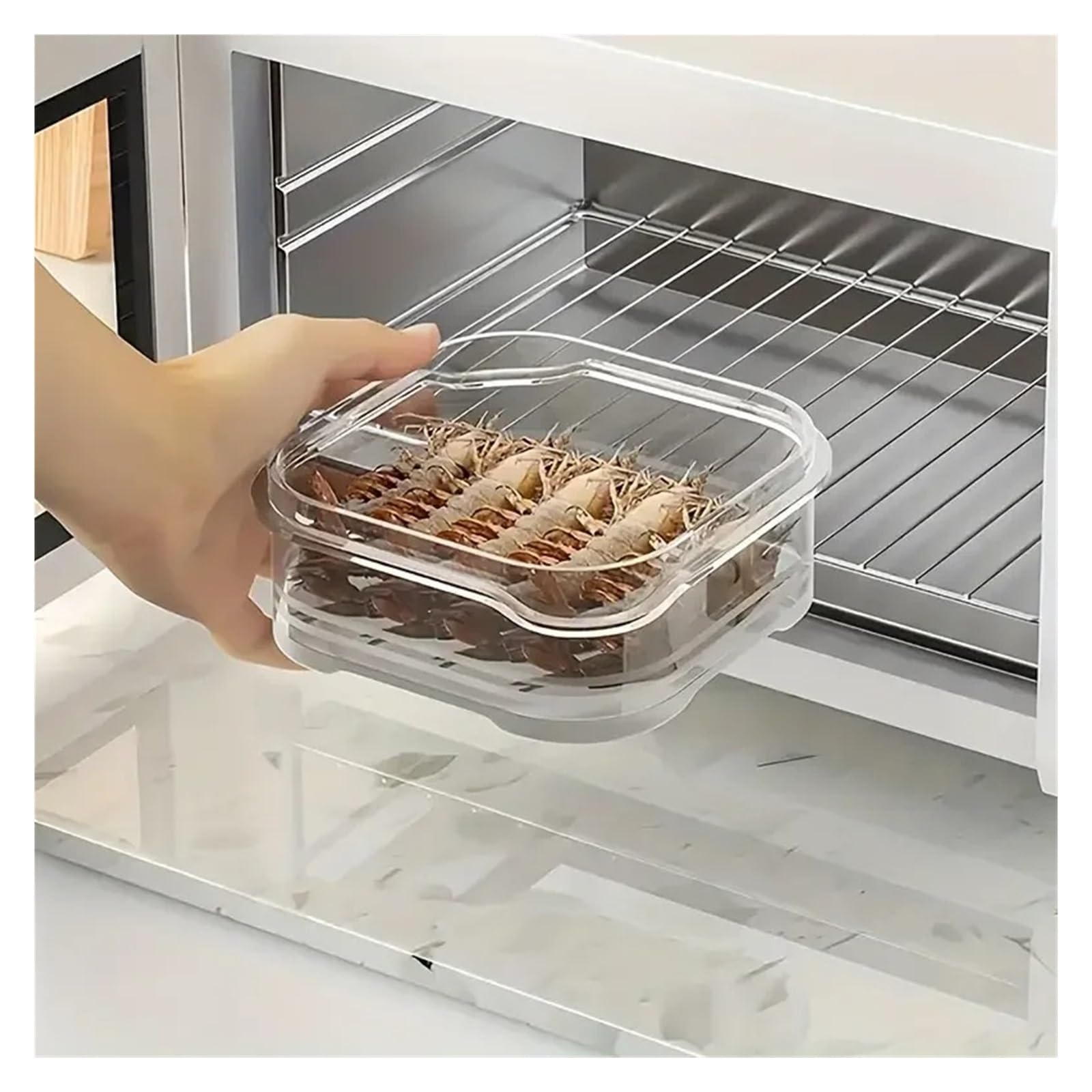 Conteneurs congélation viande au réfrigérateur, 10 pièces, fruits légumes