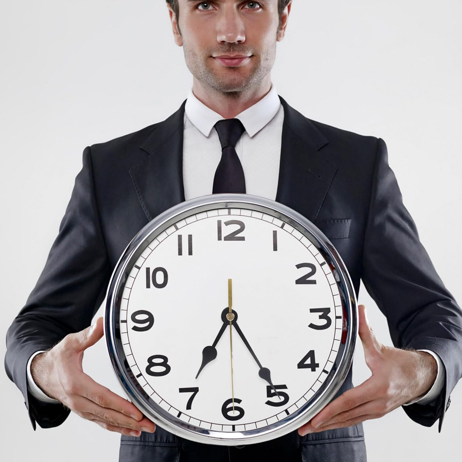 Yardwe 1set Clock Movement Kit High Precision Mechanism for Repairing Replacing Clocks Parts Compatible Easy to Install Accurate Timekeeping