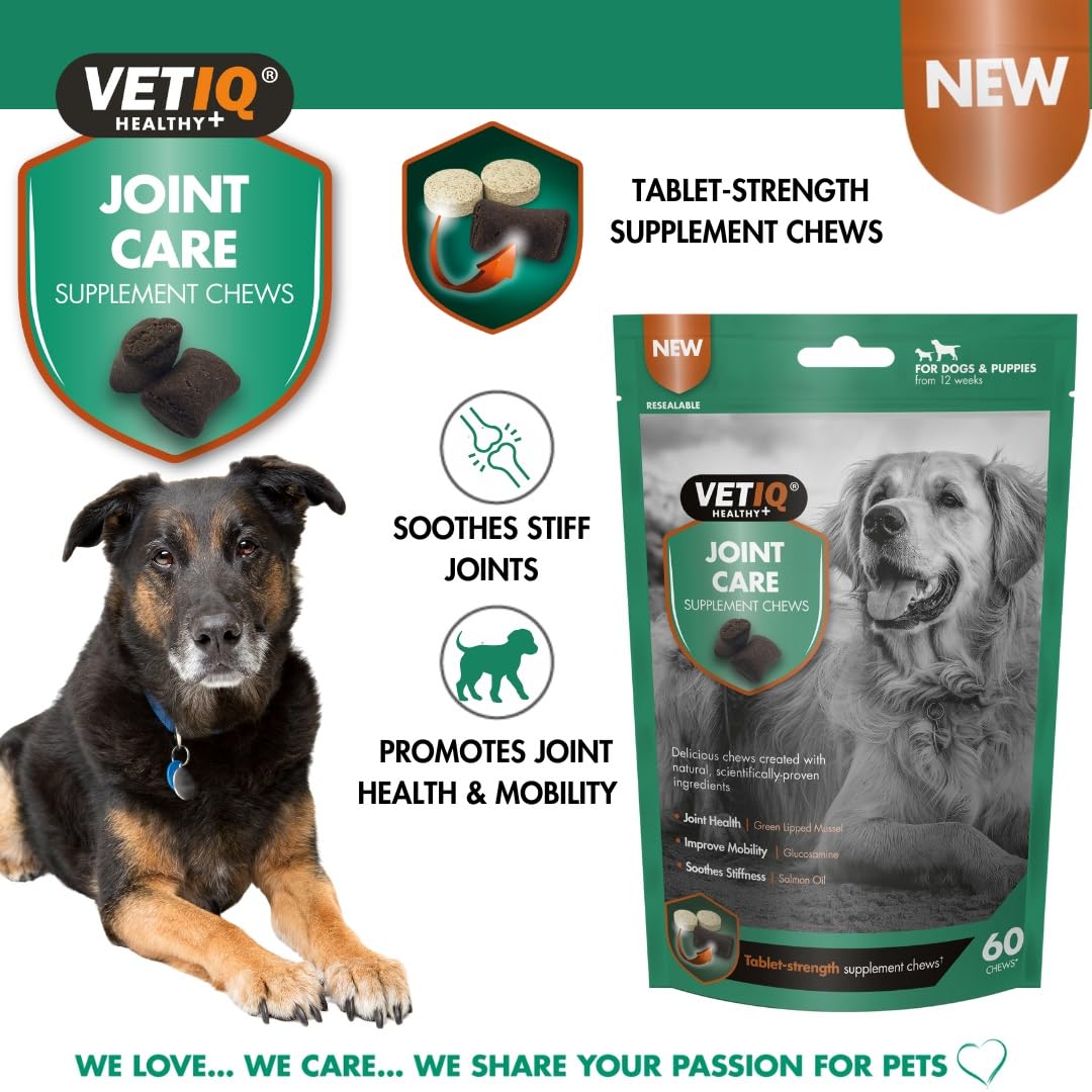 VETIQ Joint Care Supplement Chews for Dogs and Puppies Bite-sized Chew Supplements to Support Healthy Joint Structure - Image 4