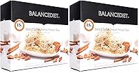 Vista 15 de BalanceDiet™ Barra de proteínas 0.53 oz de proteína Bajo en carbohidratos Caja de 7 barras (nuez de caramelo)