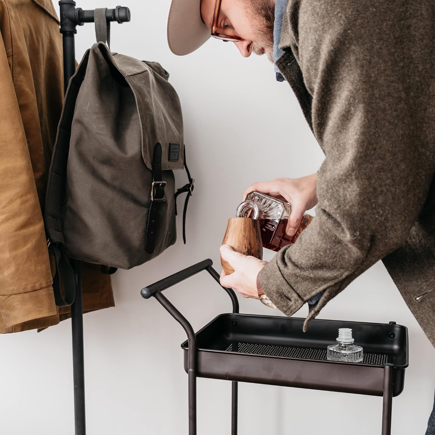 BrüMate NOS'R, Double-Wall Stainless Steel Whiskey Nosing Glass - 7 Oz (Matte Black) - Image 3