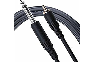 Professional 1/4" TS Male to RCA Male Mogami Audio Adapter Cable
