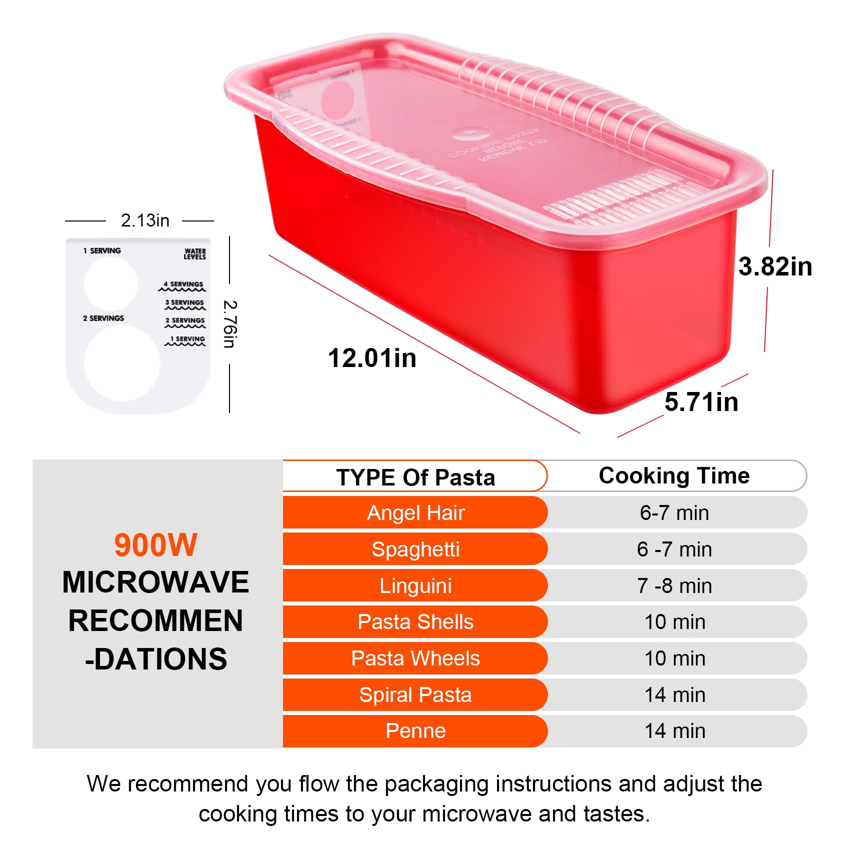 Microwave Pasta Cooker - Ready in 10 Minutes! -2