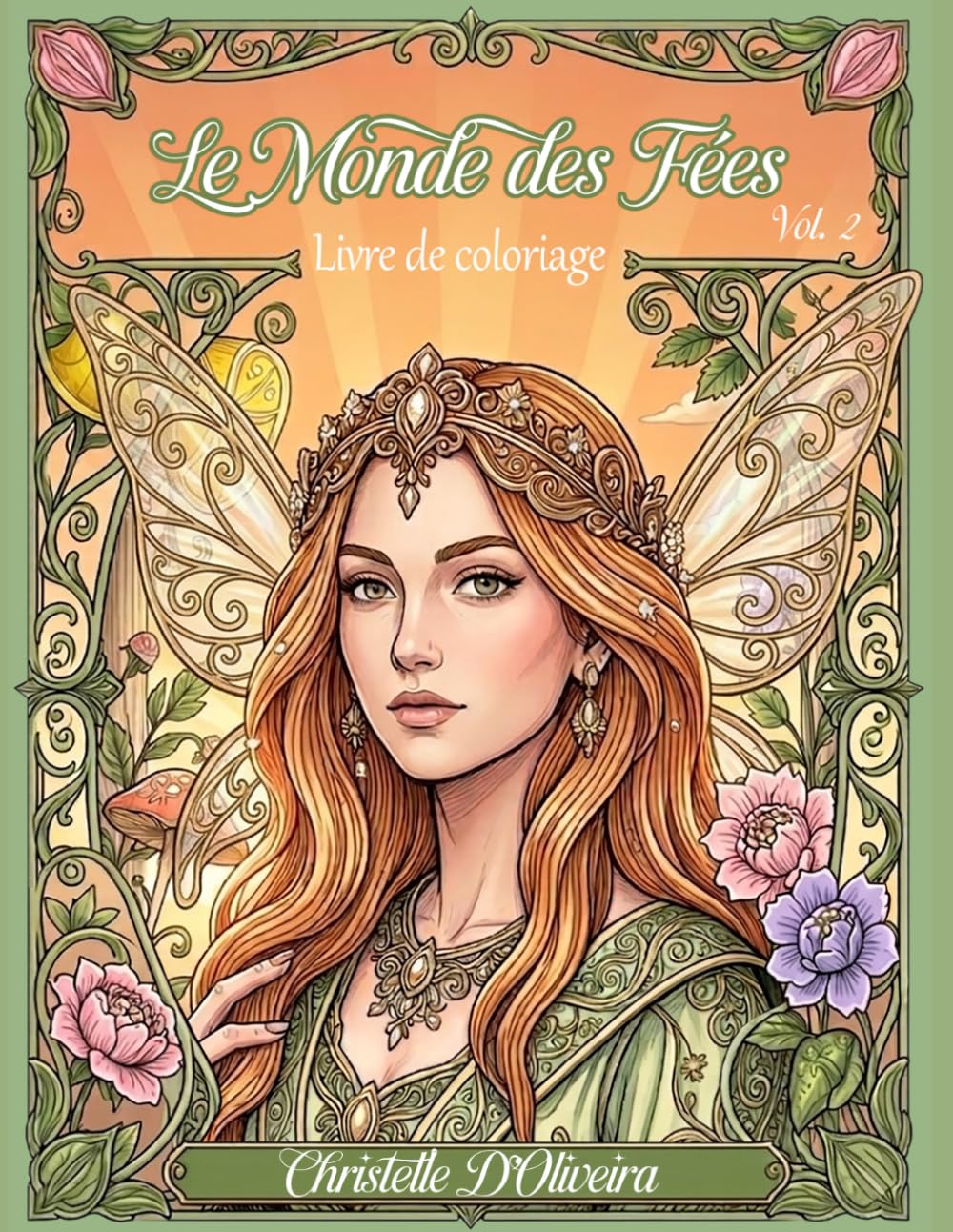 Le Monde des Fées Volume 2 – Livre de Coloriage pour Adultes et Adolescents: Le livre de coloriage incontournable pour se détendre et se relaxer !