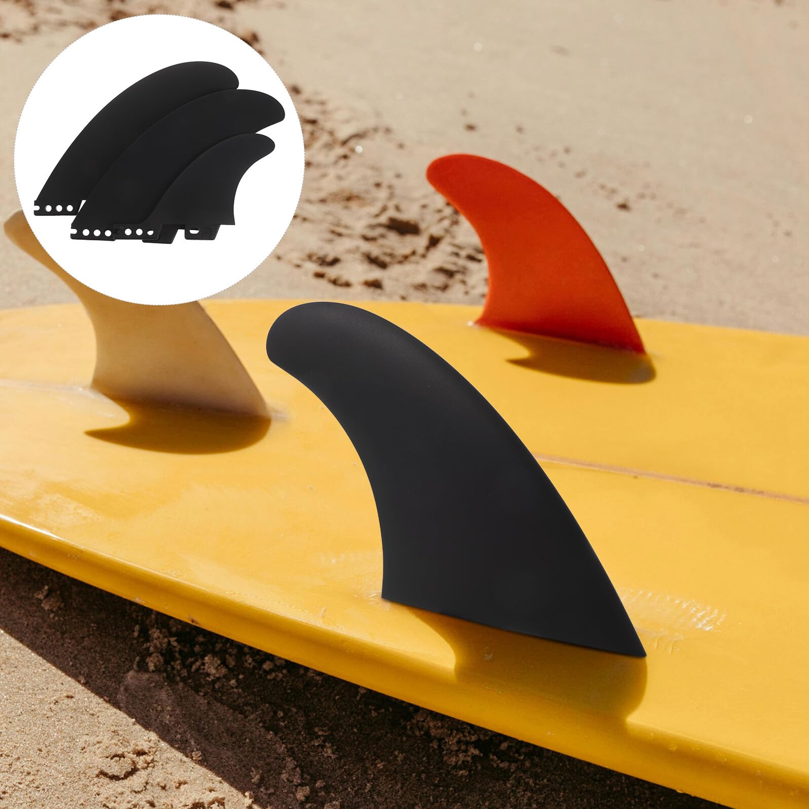 PRETYZOOM Accesorios para Tablas De Surf Reemplazo De Aletas De Sup Aletas De Surf De Parte Trasera De Tabla para Paddle y Kayak Agua