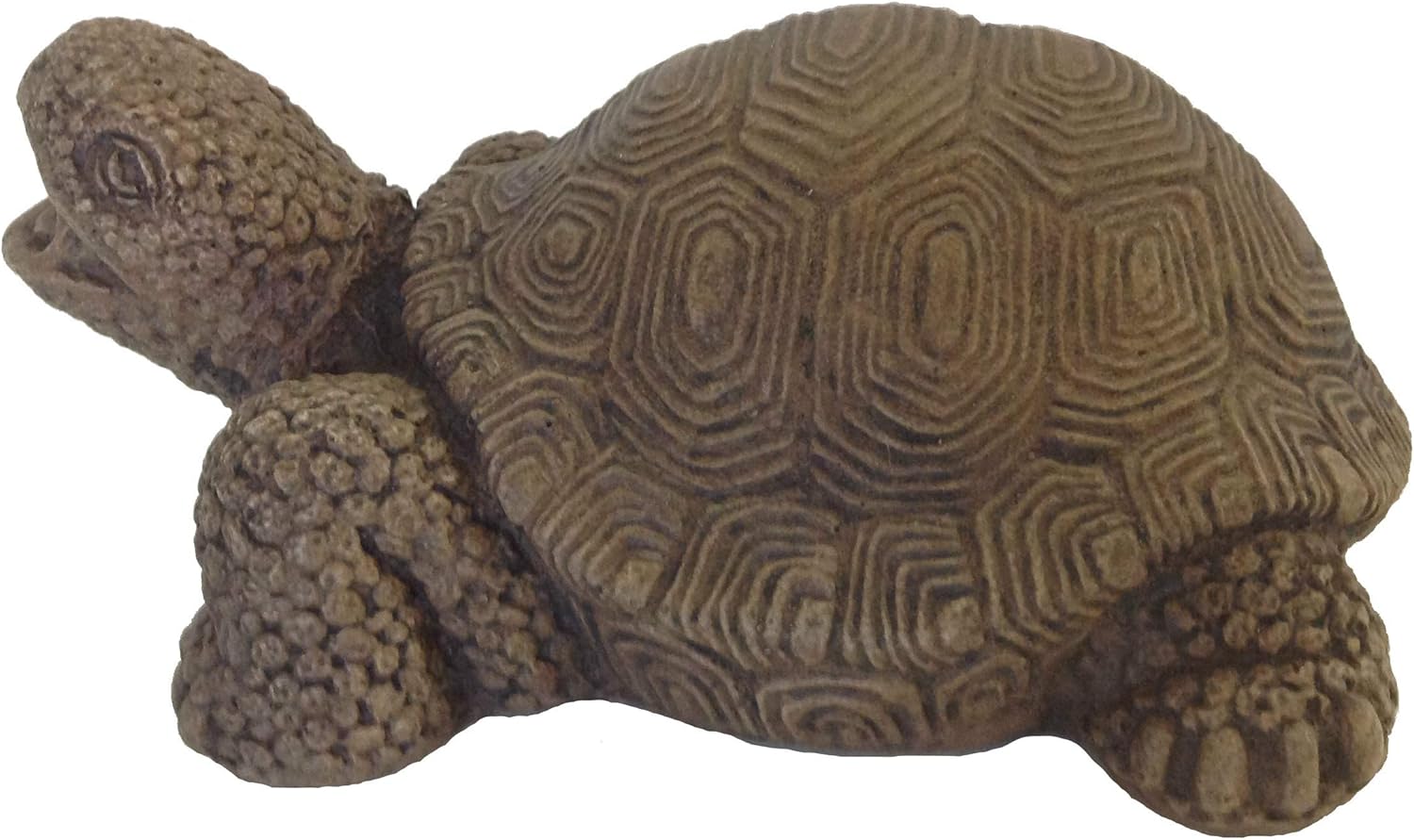 Massarelli's Turtle Plumbed Spitter - Solid Cast Stone Lifelike Sculpture, Great Pond and Garden Gift Idea, Durable and Fun Statue Art