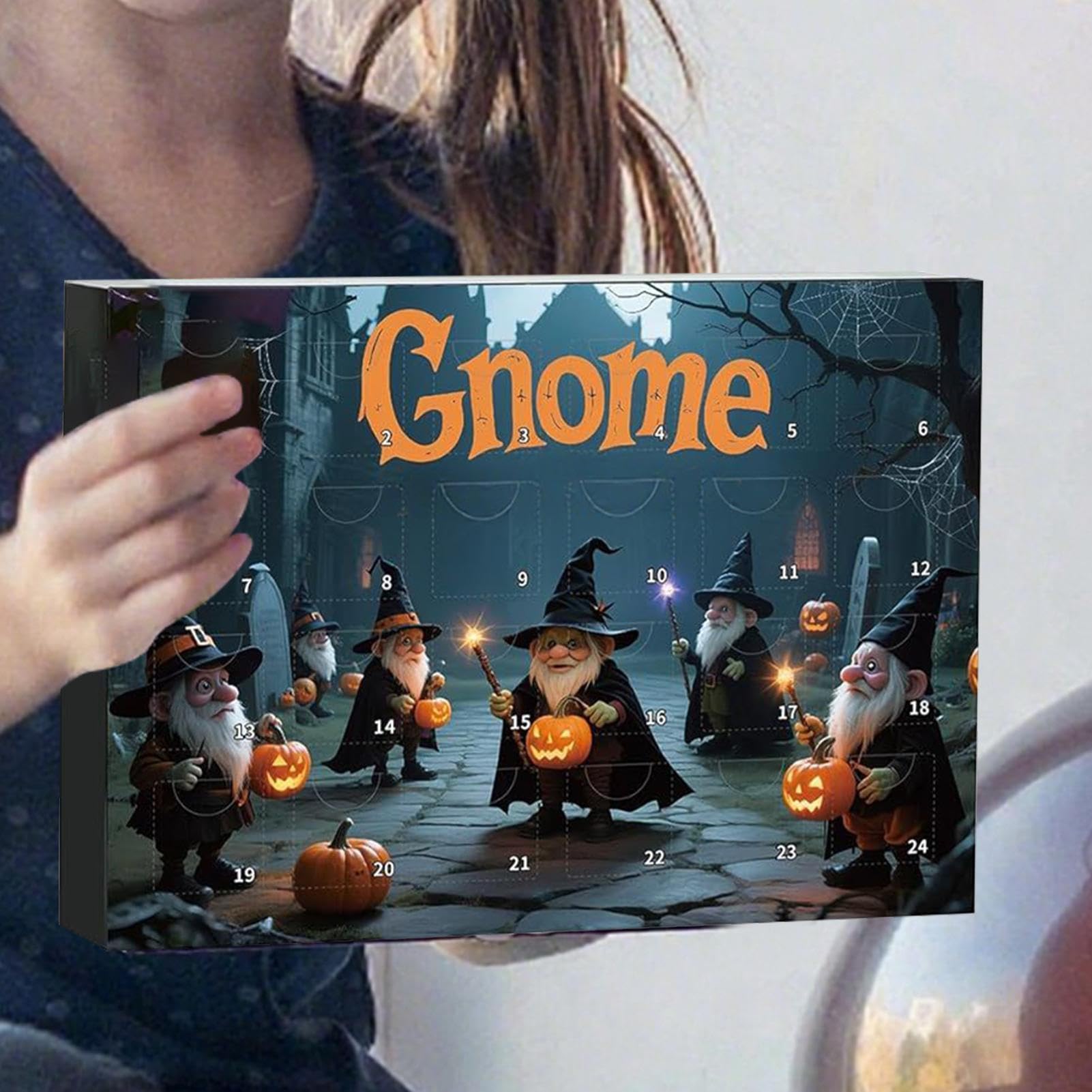 Calendario De Adviento De Halloween 2025 – 24 Días De Sorpresas Con Calabazas, Fantasmas Y Calaveras, Cuenta Regresiva Para Niños Y Adultos