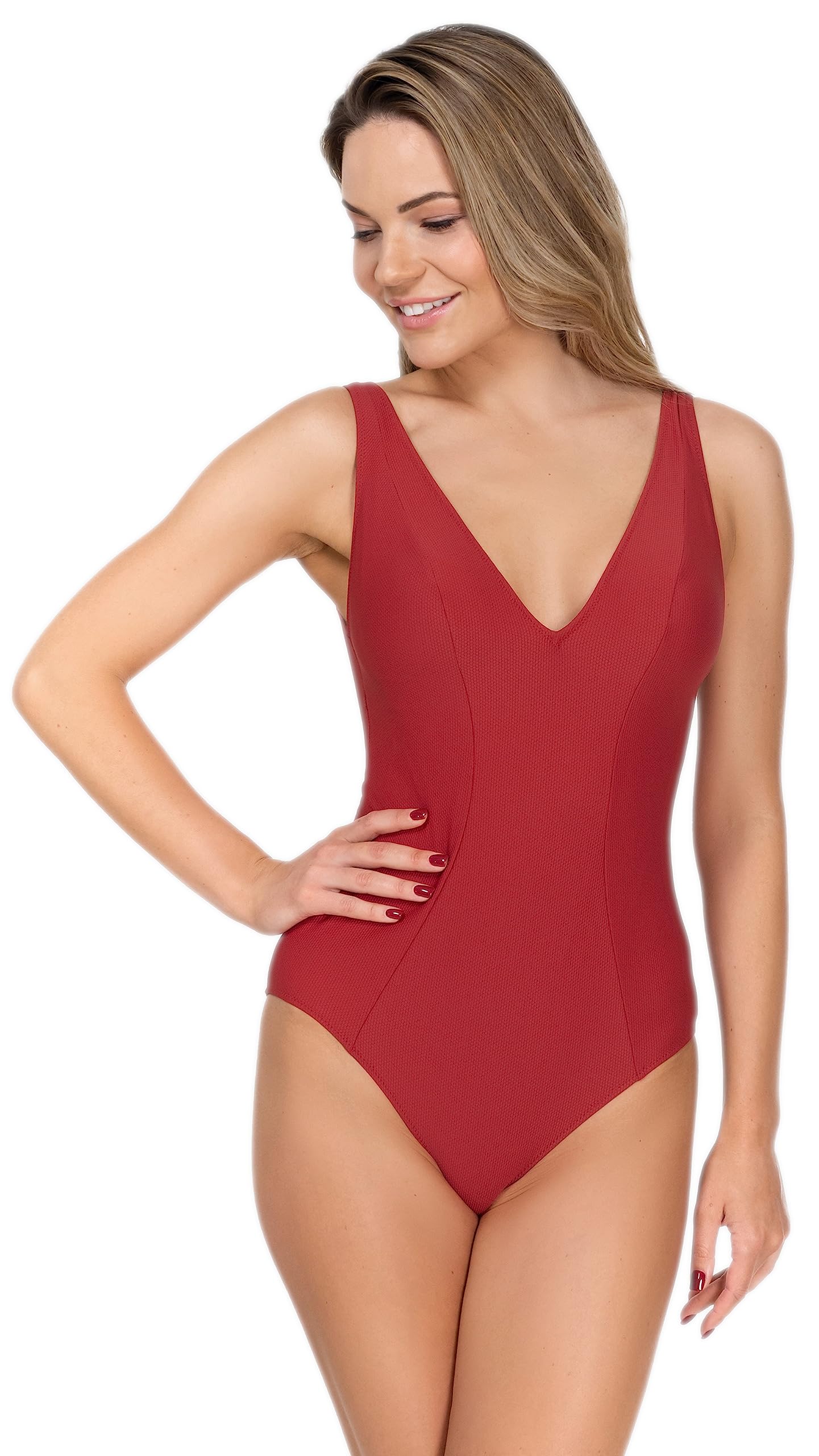 Rosme Lingerie einteiliger Badeanzug Badebekleidung Strandbekleidung für Damen, Kollektion Future Retro