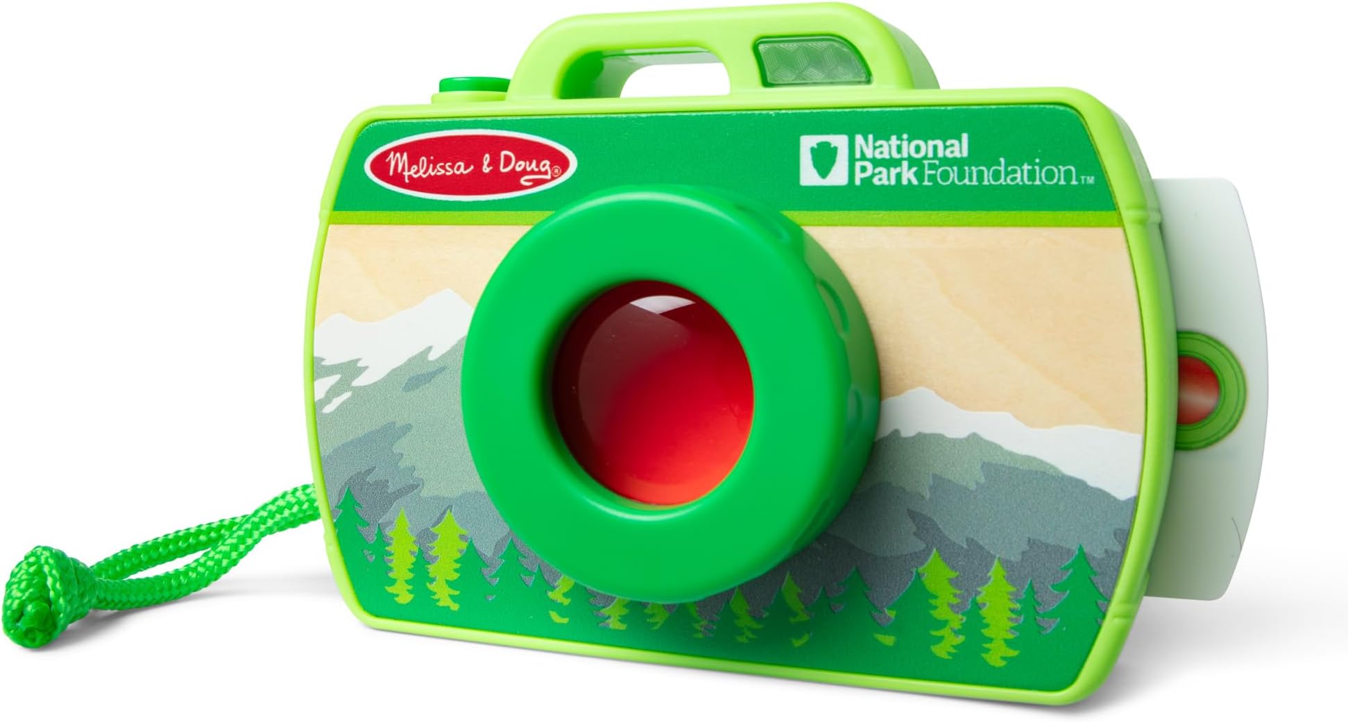 Rocky Mountain National Park Sights and Sounds Wooden Toy Camera Play Set - FSC Certified