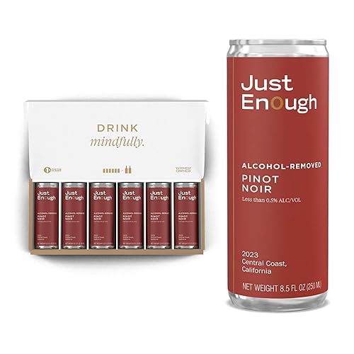 Just Enough Zero Pinot Noir sin alcohol