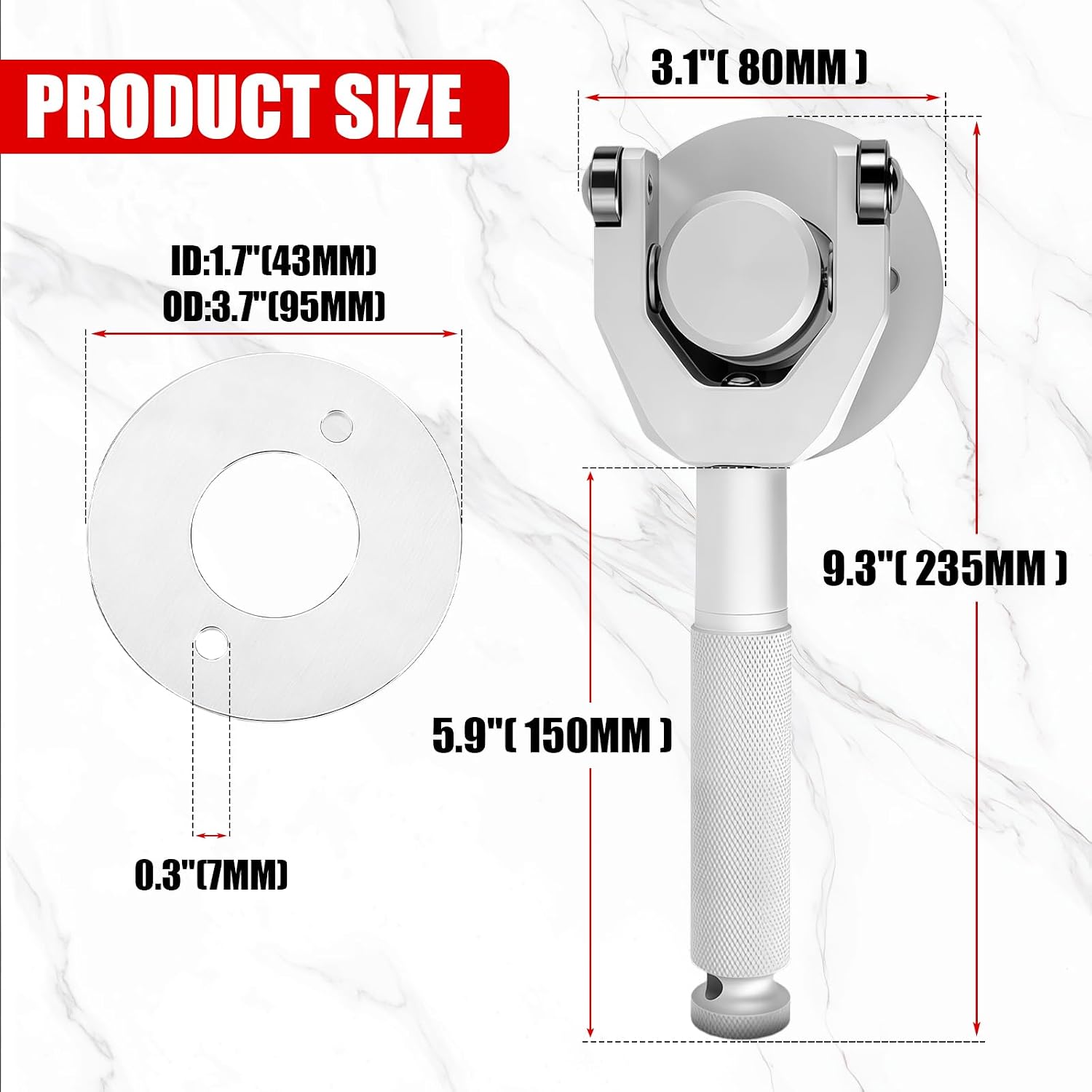 X3 Belt Changing Tool, Clutch Removal Kit Compatible with Can-Am Maverick X3 / X3 MAX 2017-2025, CVT Belt Change Tool Fits 64" & 72" Wheelbase, Secondary Clutch Spreader Tool