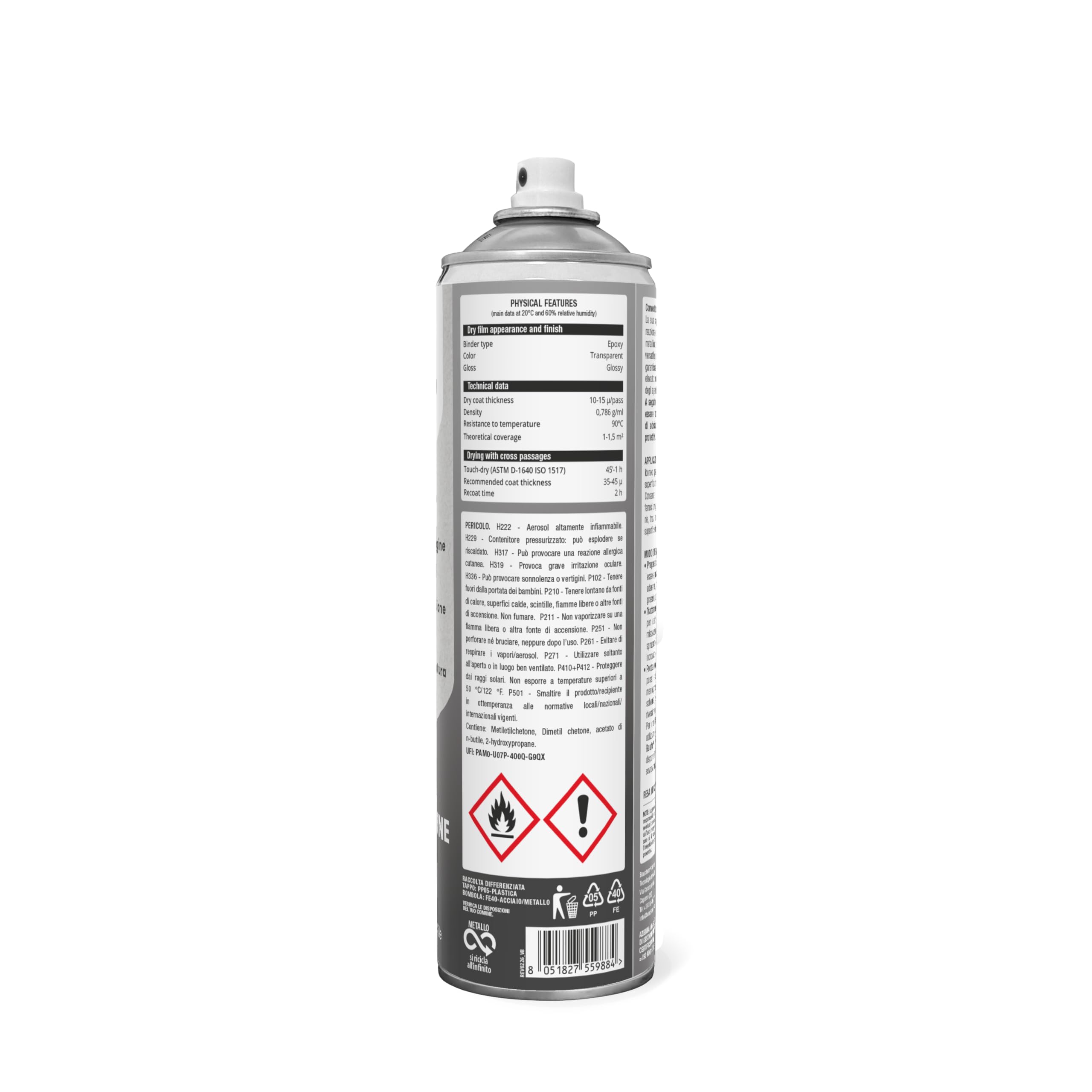 Convertiruggine Spray Baufer Trasparente 500 ml
