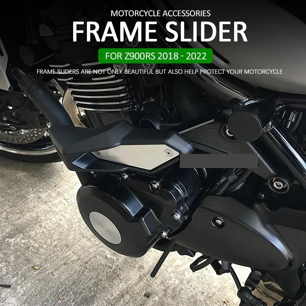 Części kierownicze motocykli Osłona uchwytu motocy Pasuje do Z900RS Z 900 RS Z900rs 2018-2022 rama motocykla suwaki osłony przed zderzeniem antykolizyjna ochrona upadkiem silnika