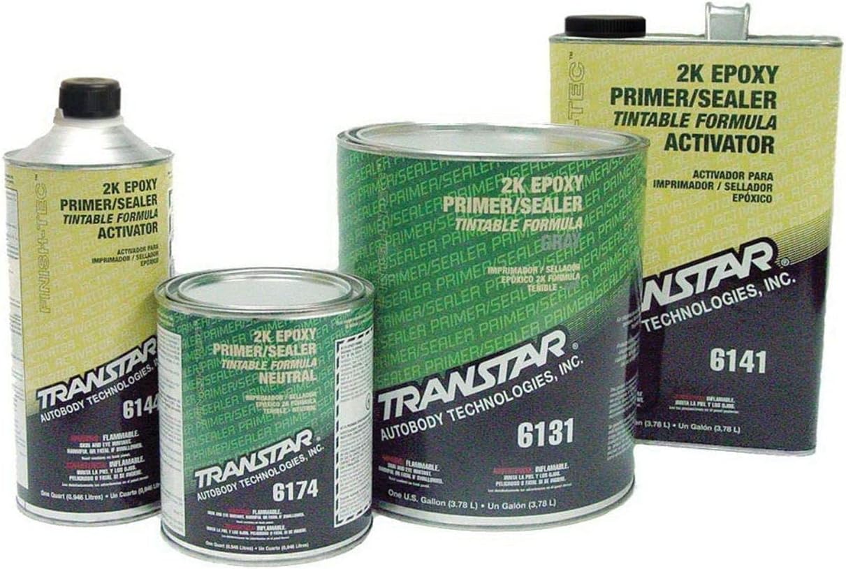 TRANSTAR 6161 Black 2K Epoxy Primer/Sealer - 1 Gallon
