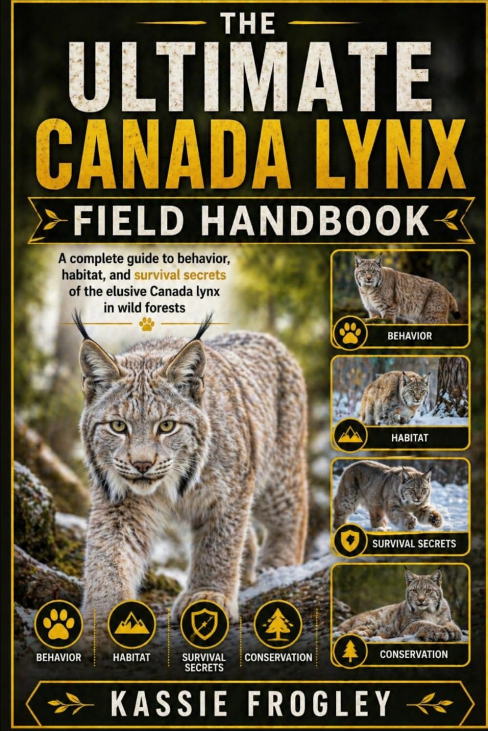 THE ULTIMATE CANADA LYNX FIELD HANDBOOK: A complete guide to behavior, habitat, and survival secrets of the elusive Canada lynx in wild forests