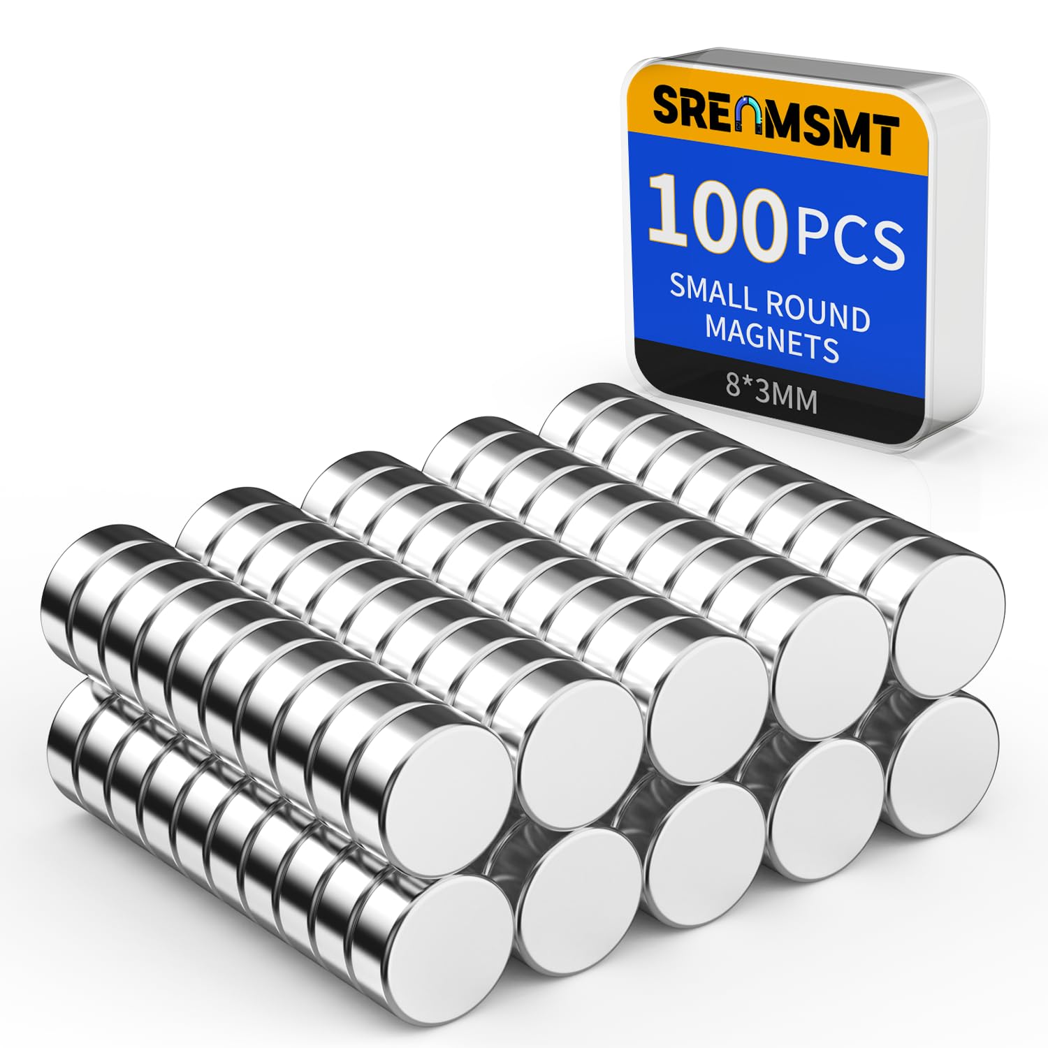 Round Magnets, 6x3mm Neodymium Magnet for Crafts, 150 Pack — Amazon image 28