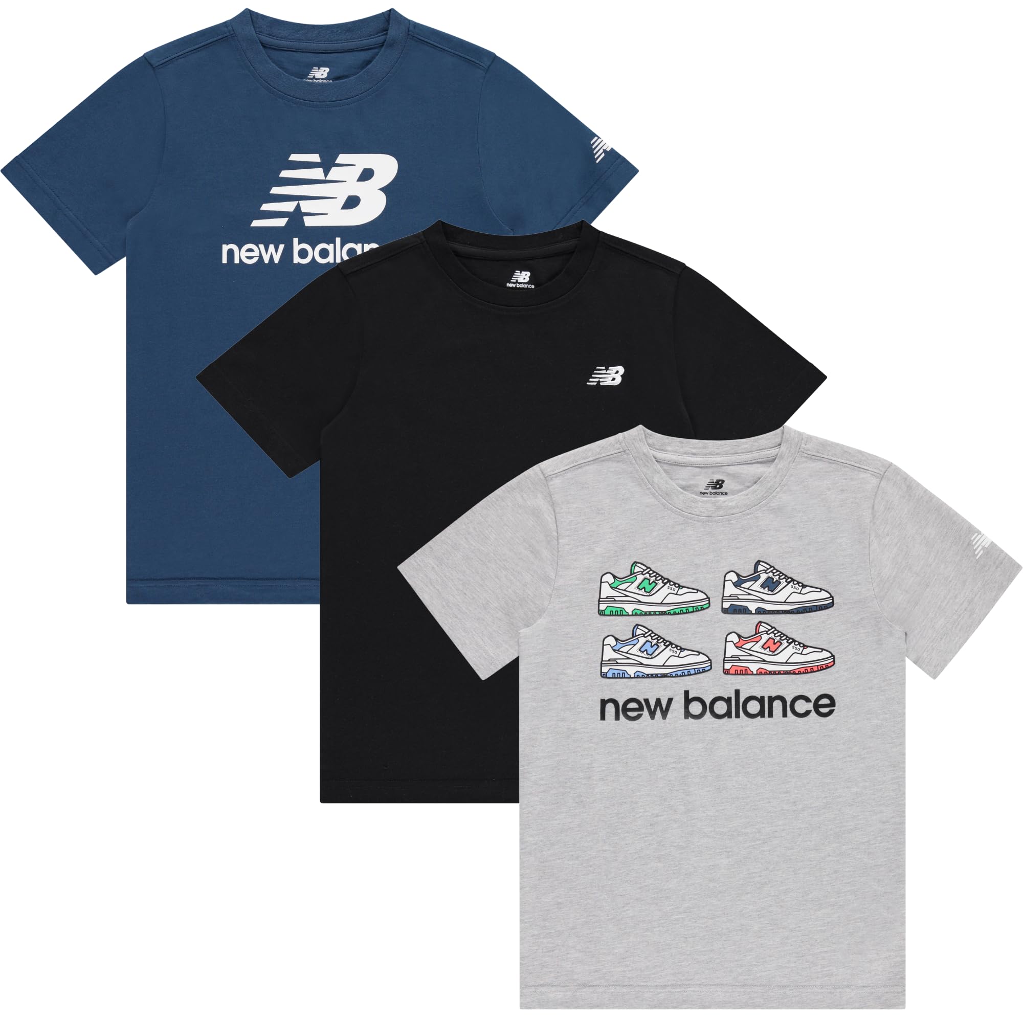 New Balance 3er-Pack T-Shirts