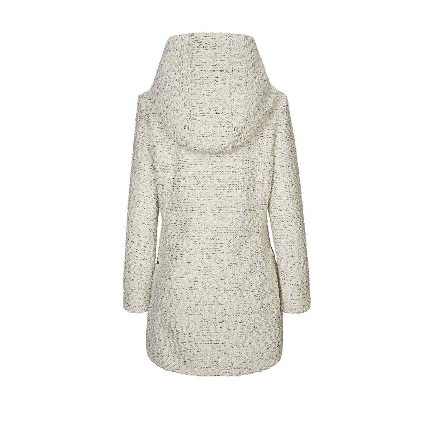 G.I.G.A. DX Damen Roshana Strickparka/Strickmantel/Parka In Strickoptik Mit Kapuze