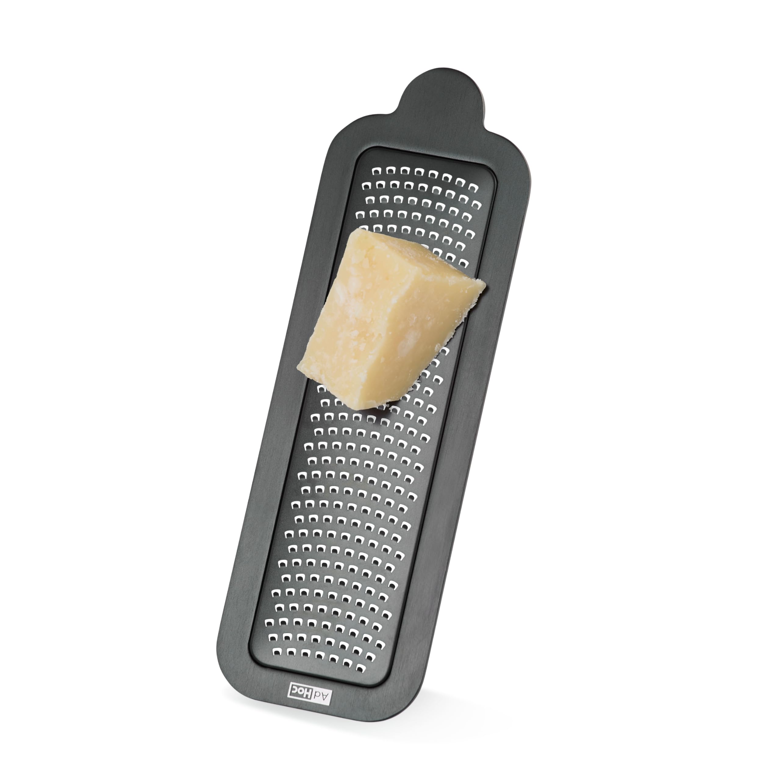 AdHoc Tisch-Feinreibe CutnServe | Cuchilla afilada de acero inoxidable PreciseGrate para queso parmesano, queso duro, chocolate, nueces y especias
