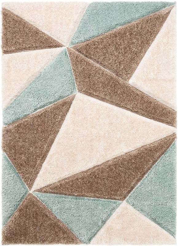 Image of Shaggy Rug for Bedroom Living Room 3X5 FEET Fluffy Plush Area Carpet with Non Slip Backing, Modern Cozy Floor Rug for Home Decor and Comfort (Pistacia)