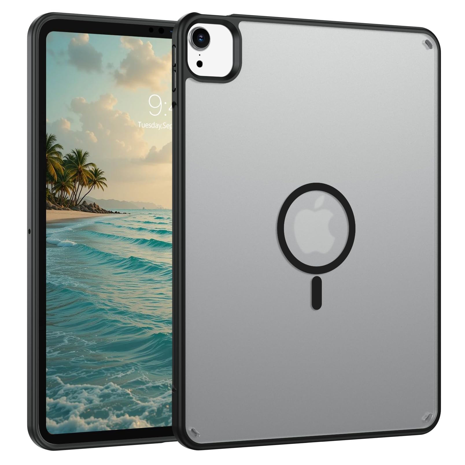 BENTOBEN for iPad Air 11 Inch Case M3/M2 (2025/2024), iPad Air 7th/6th Gen Magnetic Case,Translucent Matte Shockproof Protective Tablet Cover for iPad