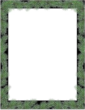 Great Papers! Christmas Pine Holiday Letterhead, 8.5" x 11", 80 sheets 2018009,Pink