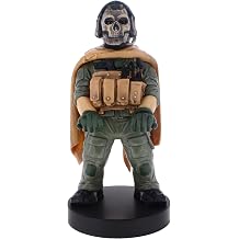 Cableguys Call of Duty Ghost Warzone Controller Holder & Phone Stand - Gaming Accessories for Room and Desk Setup, Holder Compatible with Xbox, PlayStation & Most Standard Game Controllers