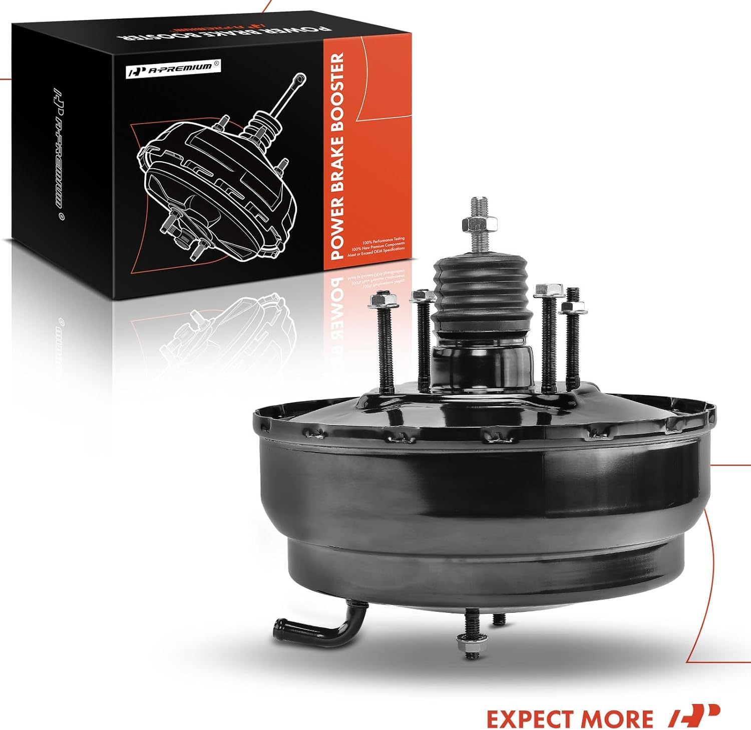 A-Premium Vacuum Power Brake Booster Compatible with Toyota Camry & Lexus ES300, 1997 1998 1999 2000 2001, 2.2L 3.0L, Without Master Cylinder