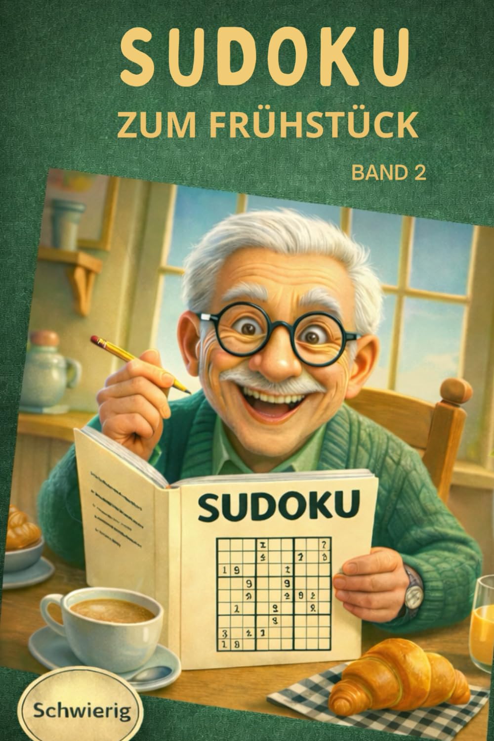 Sudoku zum Frühstück Band 2 – 400 abwechslungsreiche Sudokus in vier Schwierigkeitsstufen: Das perfekte Logikrätsel-Buch für tägliches Gehirntraining, ... – Sudoku Rätselspaß für jeden Tag
