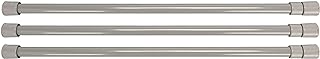 Camco 28" RV Refrigerator Bars - Holds Food and Drinks in Place During Travel, Prevents Messy Spills, Spring Loaded and Ex...