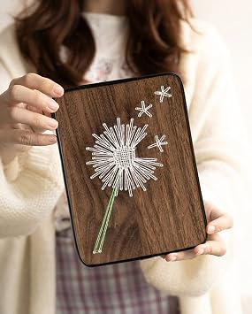 BAZIMA ALICE DIY String Art Kit for Beginner, Dandelion String Art,Unique Gift,Craft Kit for Holidays