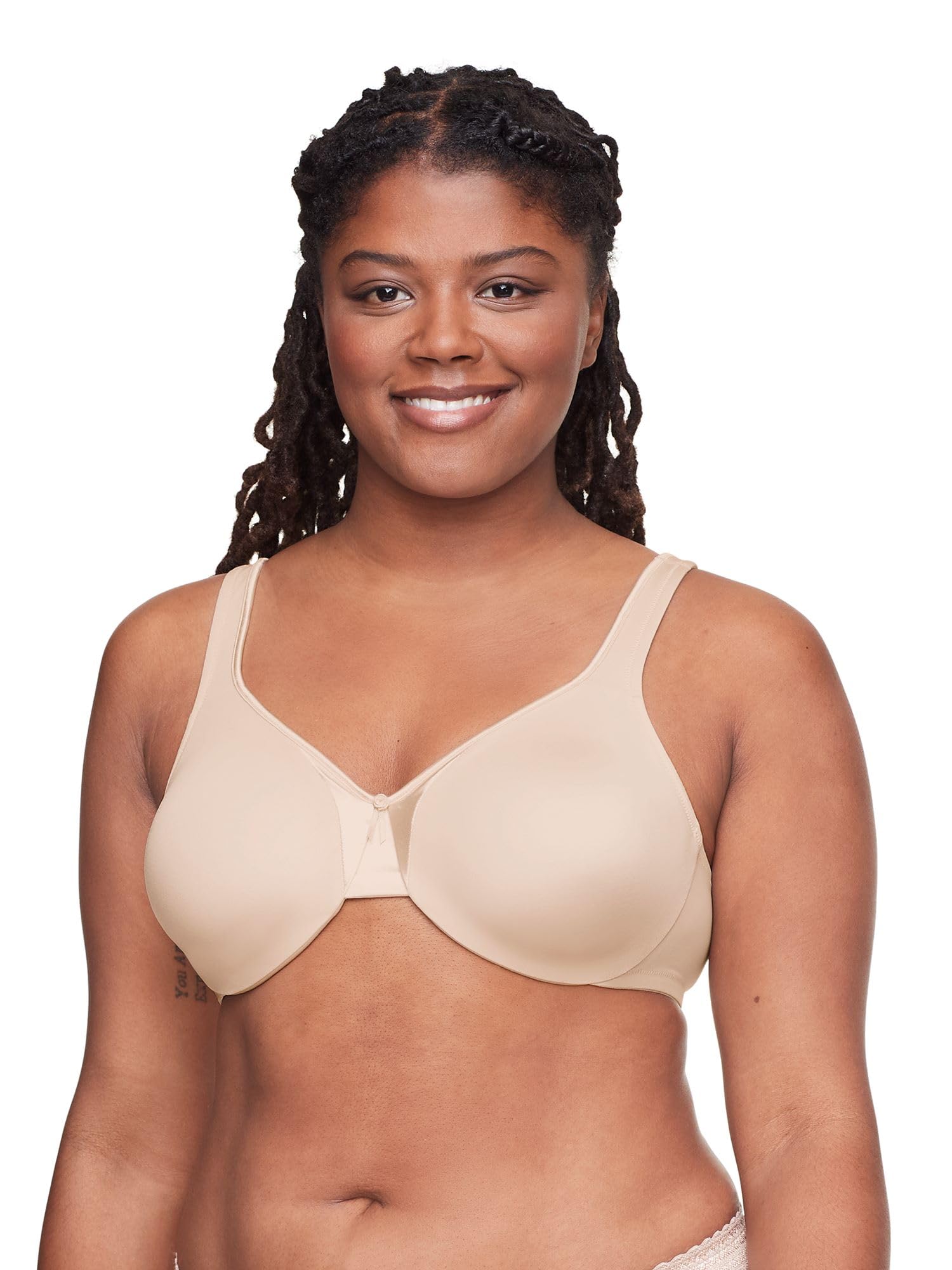 Warners Signature Support Cushioned Underwire for Support and Comfort Underwire Unlined Full-Coverage Bra 35002A