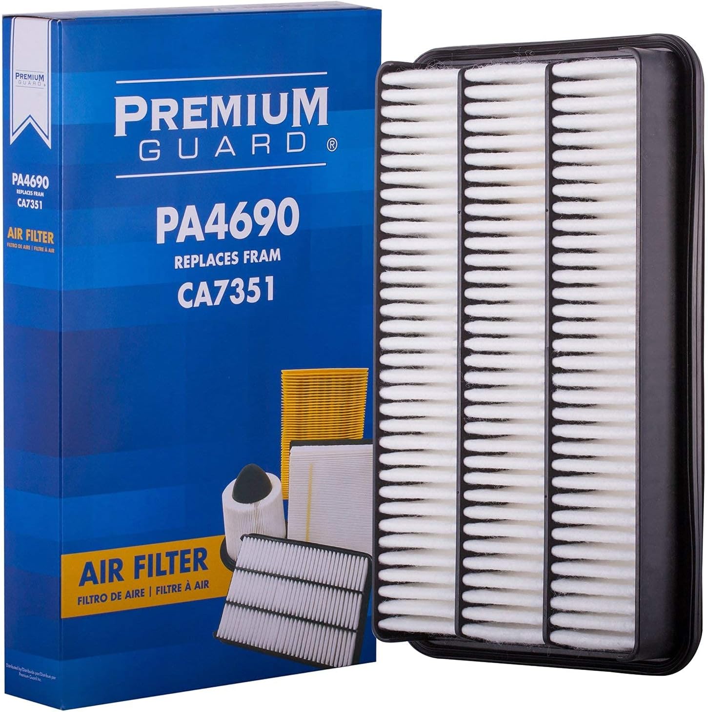 PG Engine Air Filter PA4690 Fits 200192 Toyota Camry, 200495 Avalon