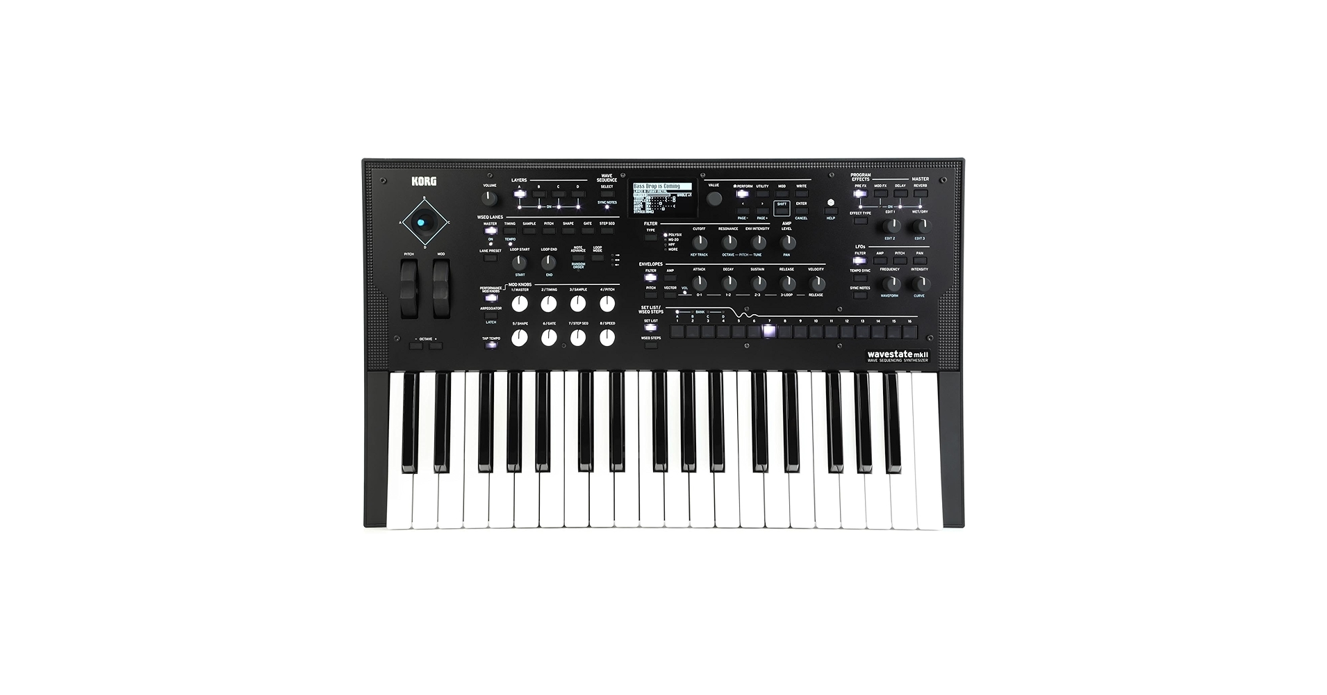 korg wavestate mk2 シンセサイザー wavestate mk II - WAVE SEQUENCING SYNTHESIZER | KORG (USA)