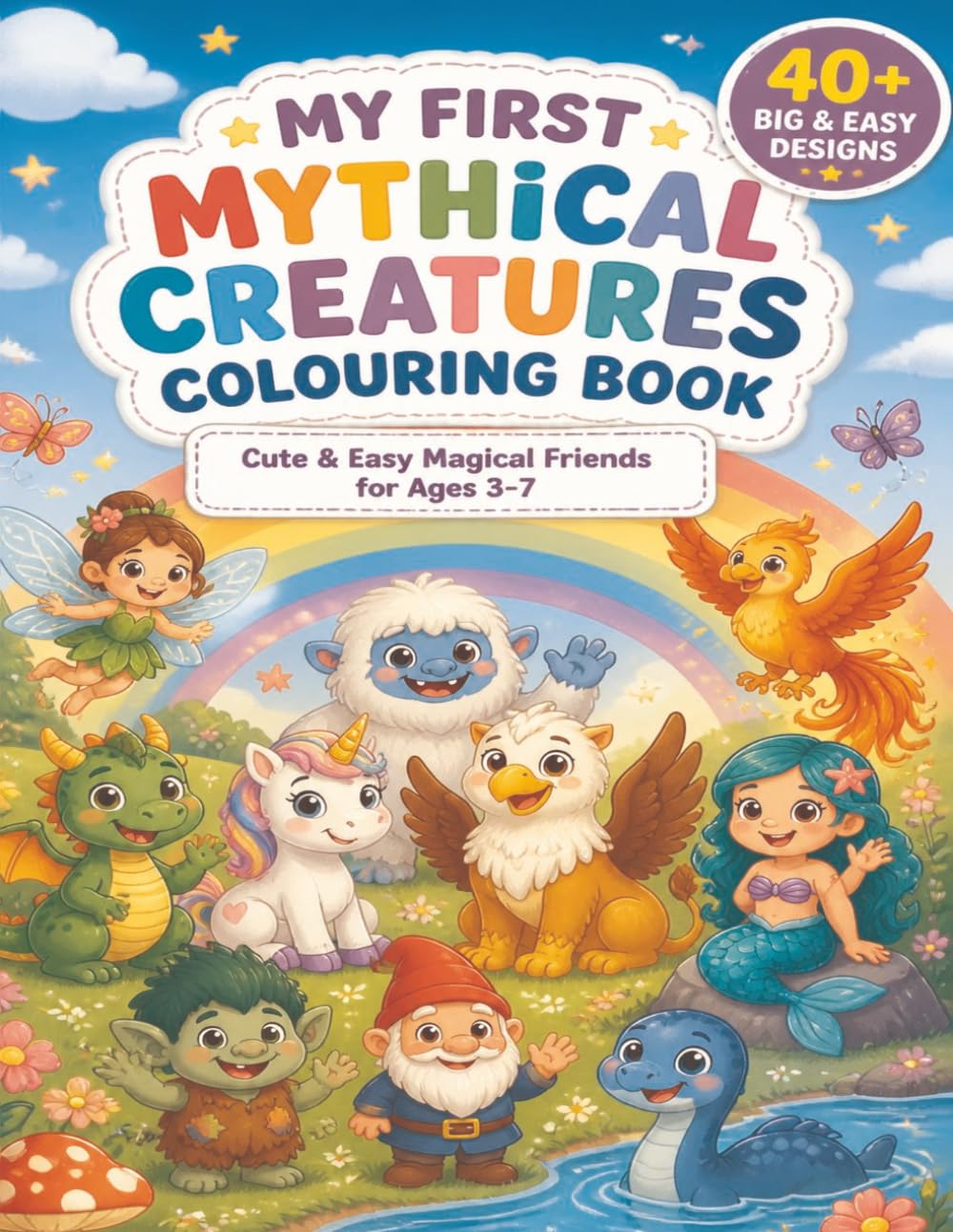 My First Mythical Creatures Colouring Book