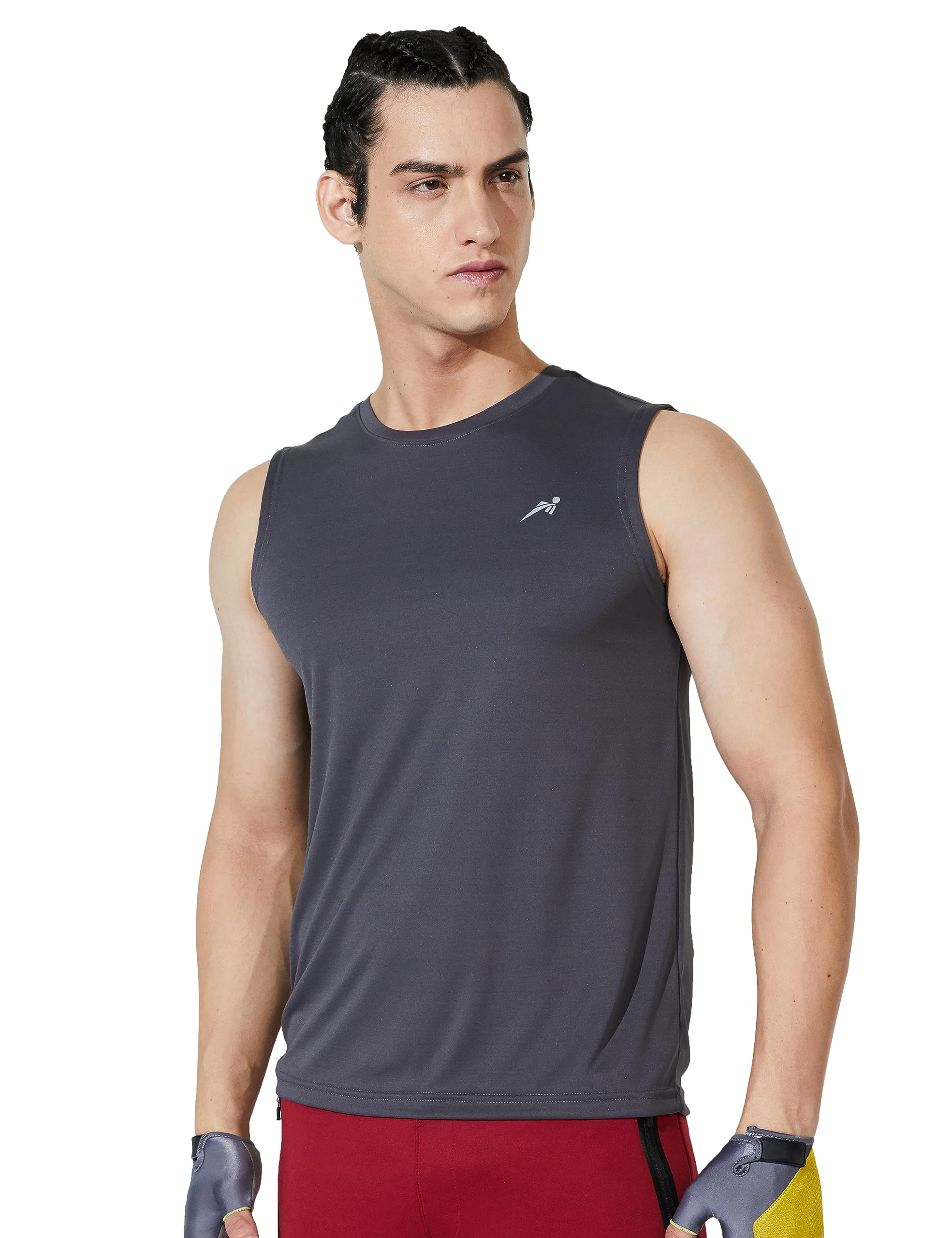 Amazon Brand - SymactiveMen's Round Neck Sports T-Shirt