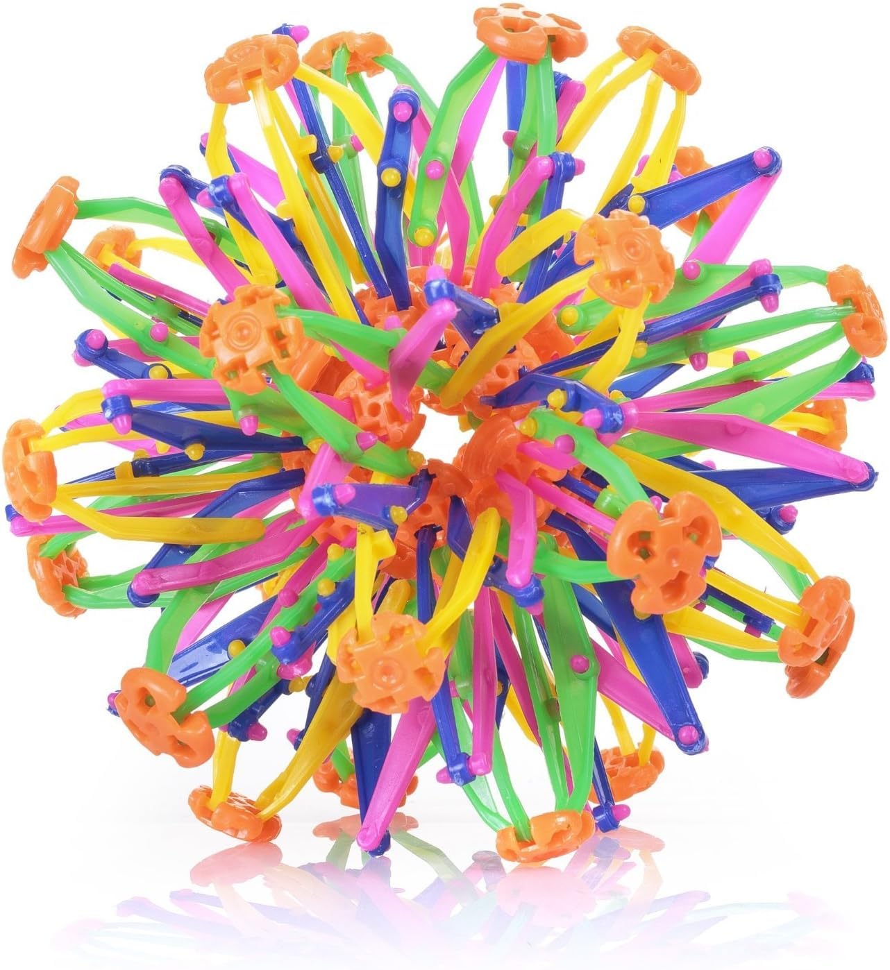 Toyland® 17cm (7") Rainbow Magic Expanding Millenium Ball - Colourful, Fun and Interactive Transforming Sphere Fidget Toy for Kids and Adults - Ages 3+