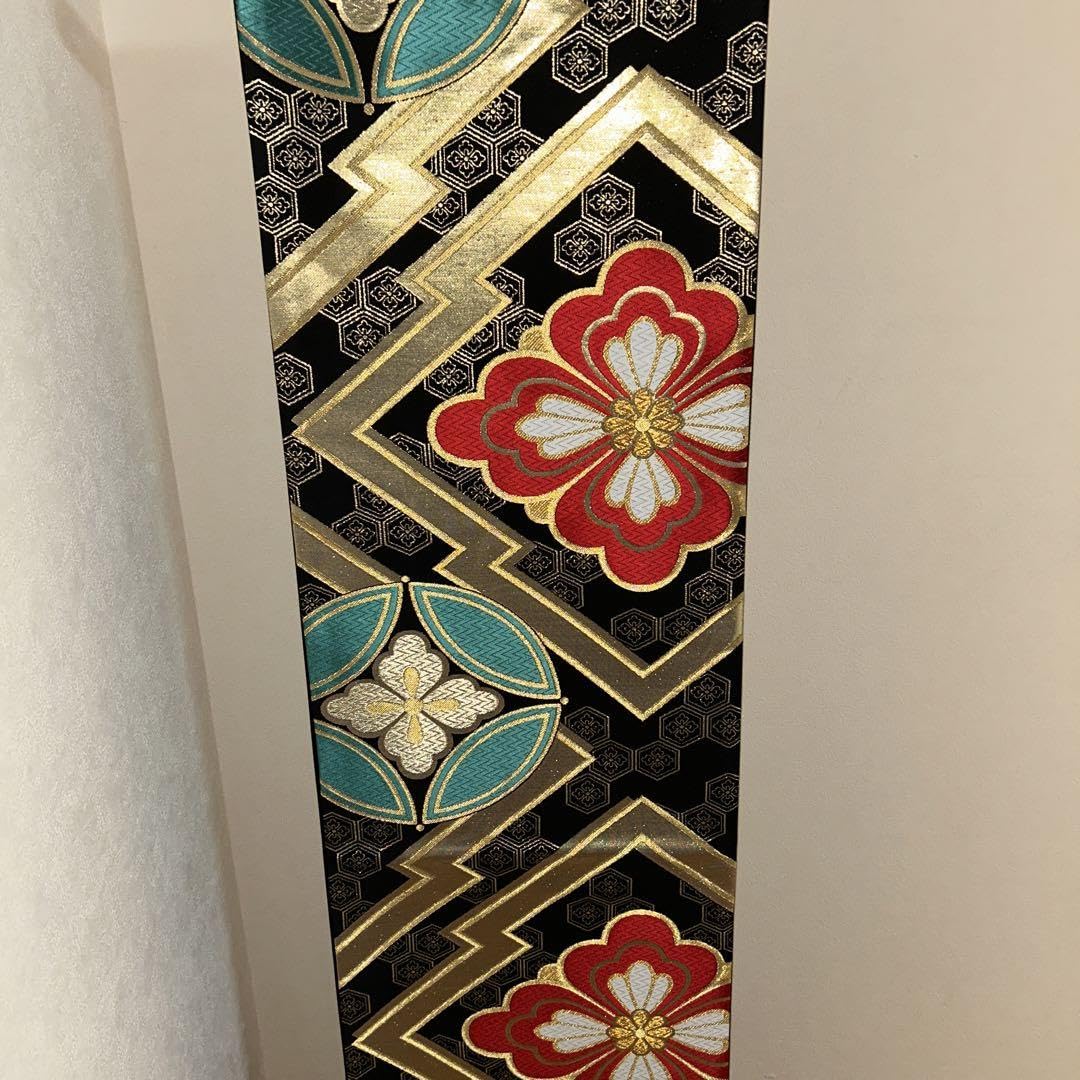 西陣織袋帯未仕立品　樹(いつき) 上田茂樹　黒地松皮菱花紋　芯入仕立代込み Amazon.co.jp: 西陣織袋帯未仕立 樹(いつき) 上田茂樹 黒地松皮