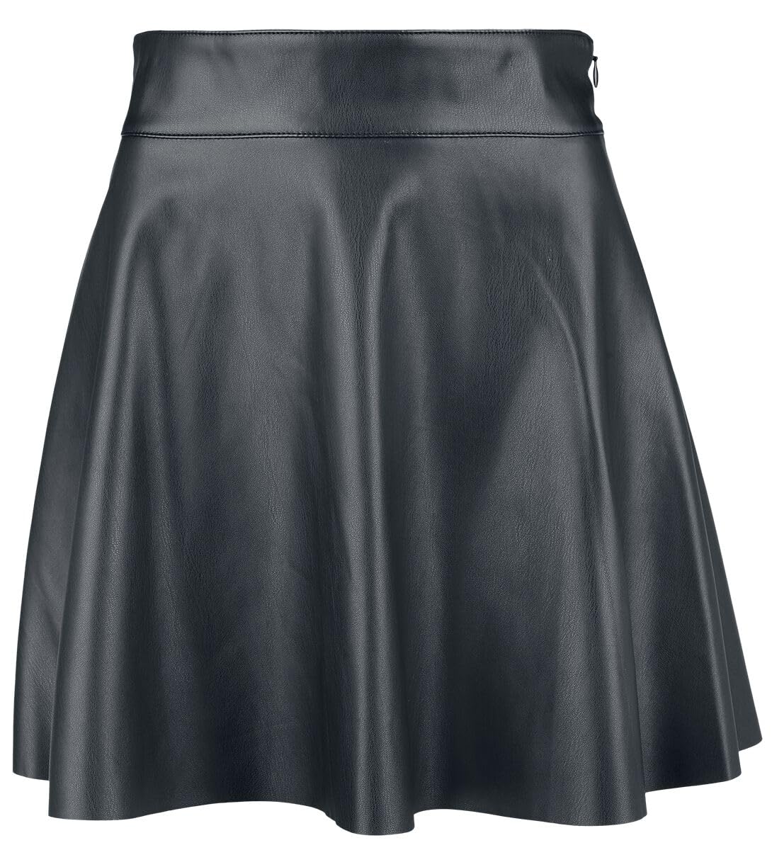 Noisy May Damen Nmandy Pu Hw Flared Skirt WVN Noos Rock