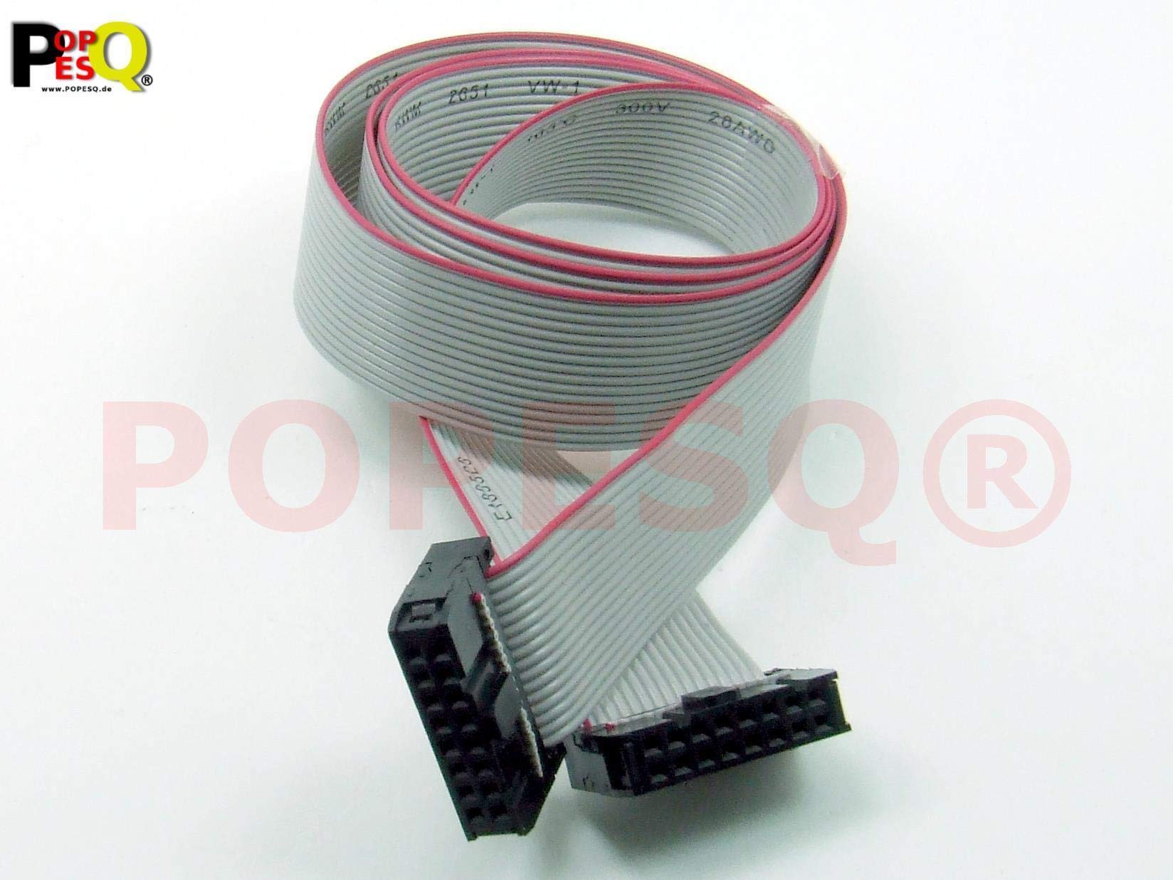 POPESQ® 1 pz. x IDC Cavo 16 vie 30cm 2.54mm Connettore Cavo piatto #A585