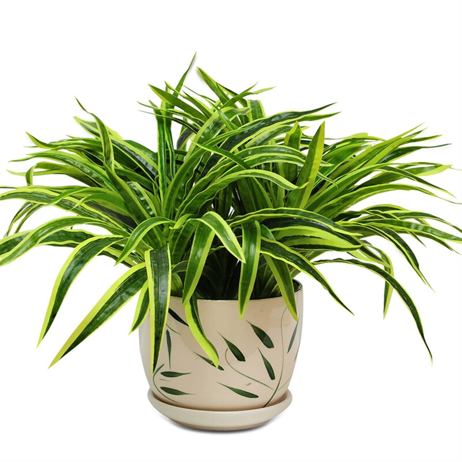 Plantes artificielles en pot pour étagère de salle de bain et décor de bureau de maison