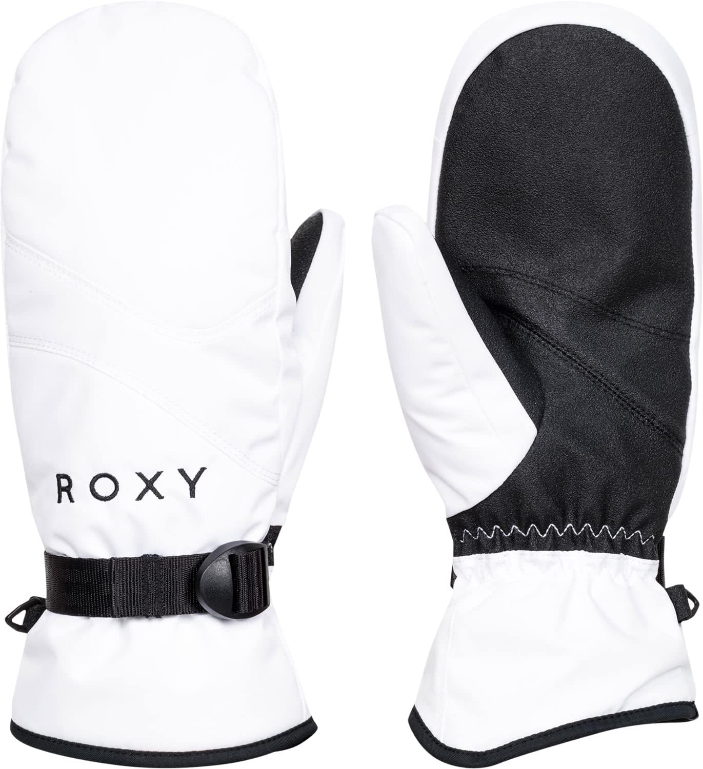Roxy Women’s Jetty Snowboard/Ski Mittens – Waterproof, Thermal Insulation, Adjustable Wrist Straps