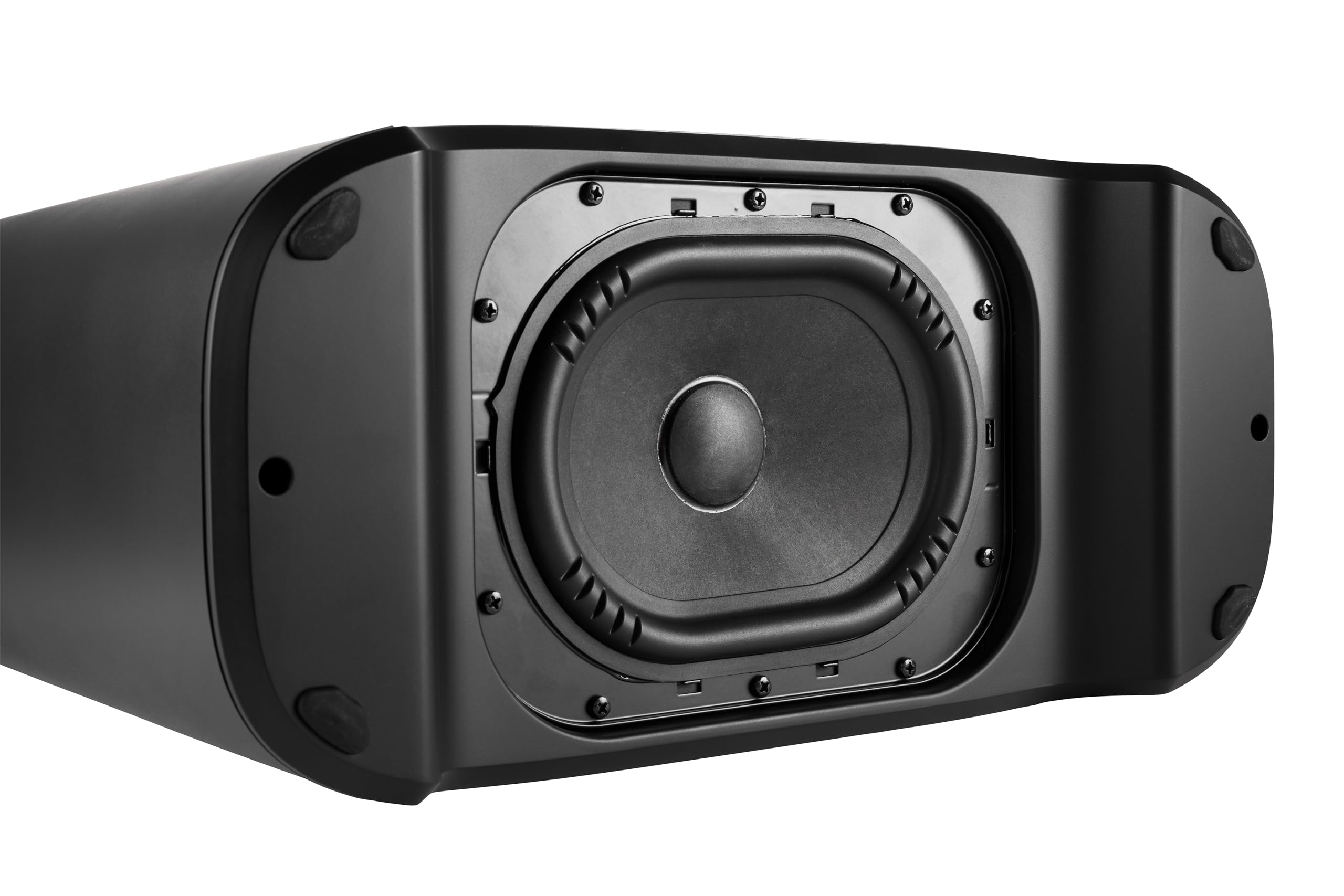 Polk Audio MagniFi Mini AX Barre de Son Ultra-Compacte avec Subwoofer sans Fil, Dolby Atmos, DTS:X, HDMI eARC, Bluetooth, AirPlay 2, Google Chromecast - Noir