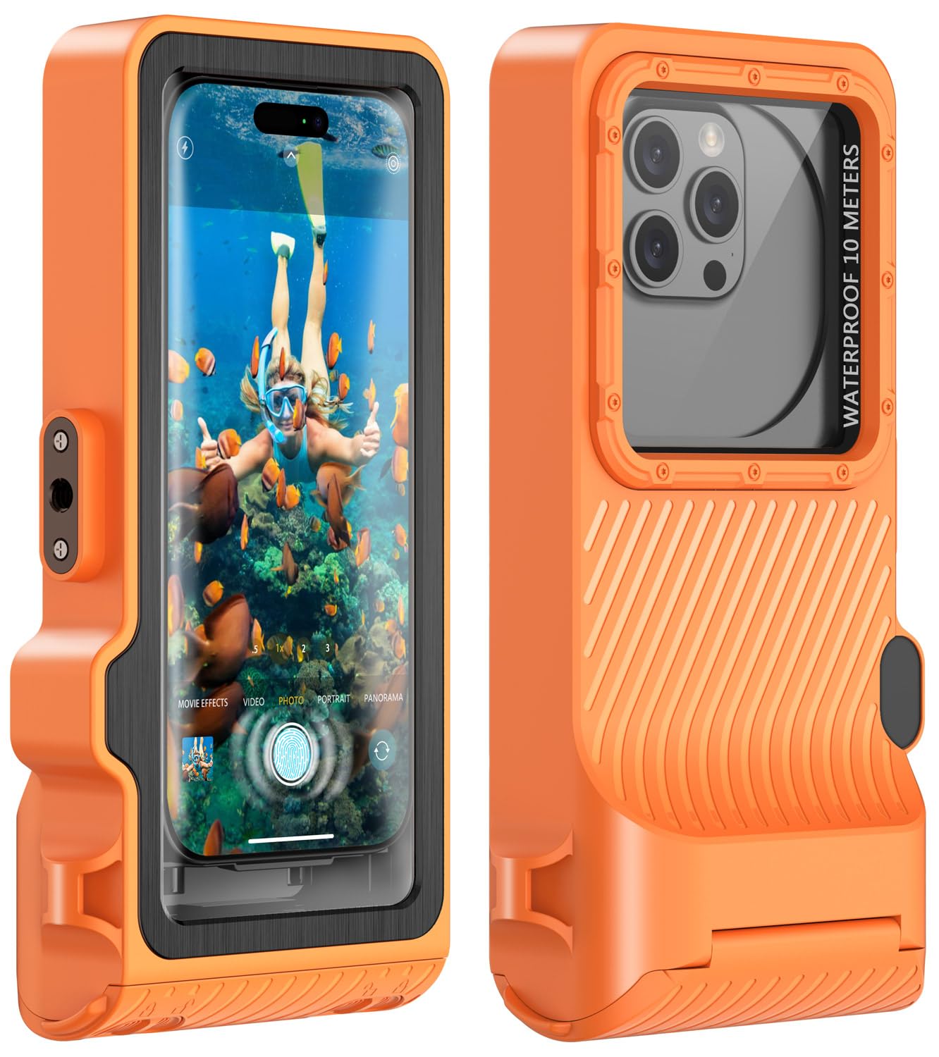 Waterproof Phone Case for Snorkeling - Underwater Touchscreen Housing, Universal Underwater Photo&Video Diving Case for iPhone 17/16/15/14 Pro Max