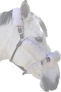 ECP - Juego de 6 Piezas de Forro Polar para protección y Alivio del Caballo, Piel de Oveja Merina