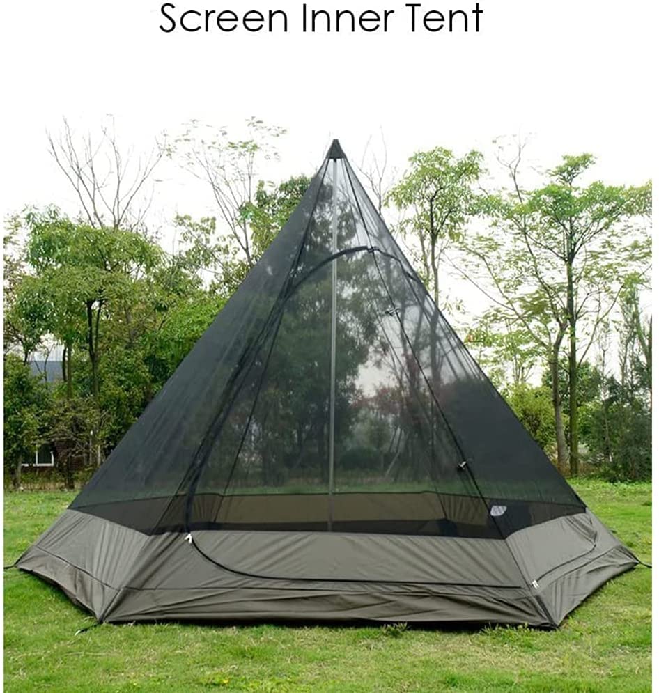 Carpa Pirámide Impermeable GeRRiT para Camping y Excursión miniatura 5