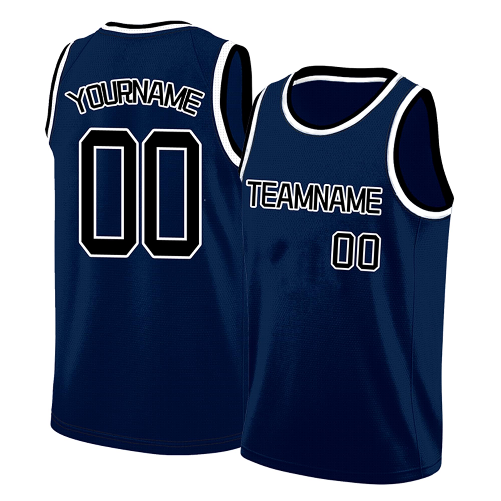Custom Basketball Jersey - Printed or Embroidered Team Name, Number &amp; Logo, Athletic Shirt for Men, Boys &amp; Youth