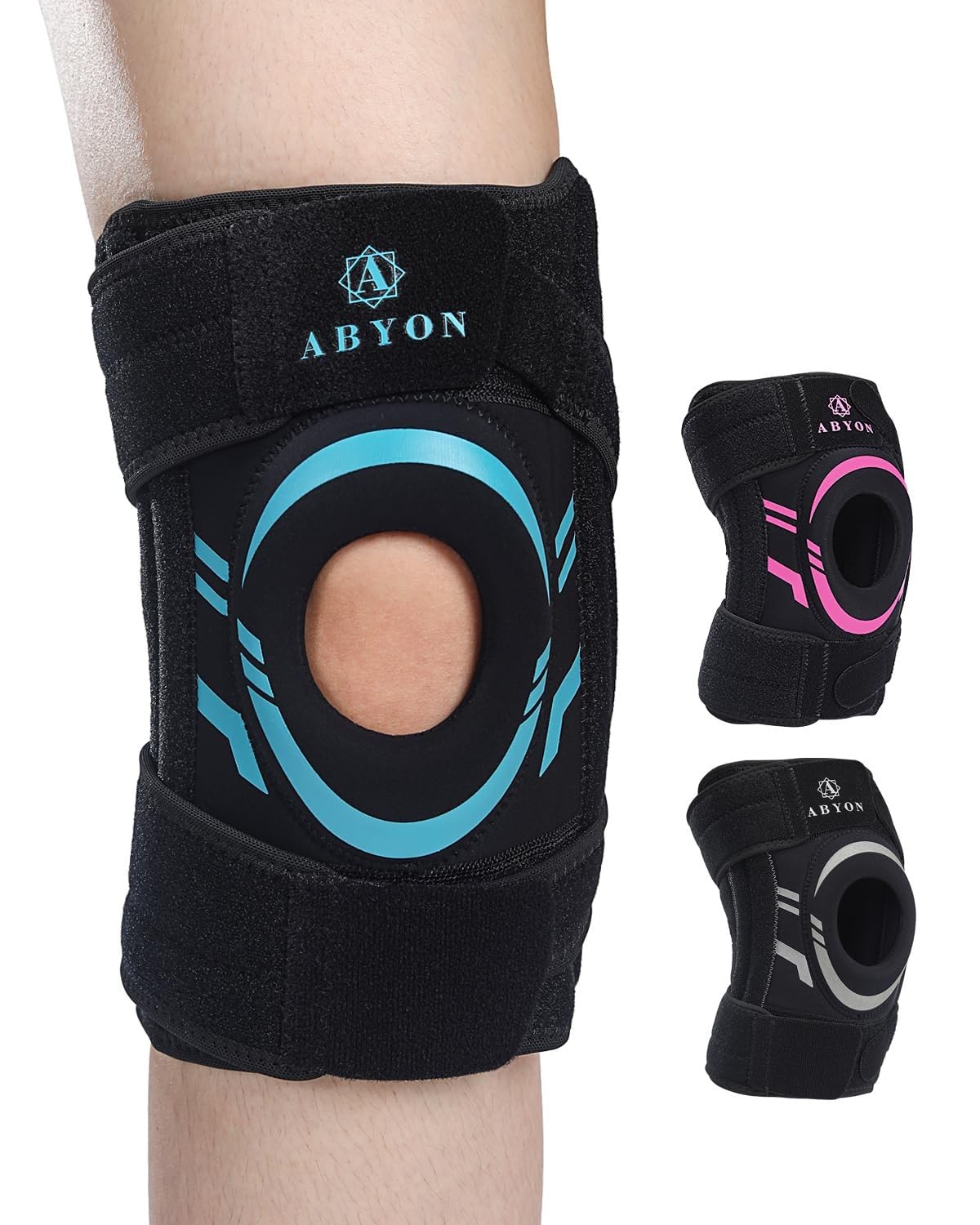 GymBeam Gomitiera in Neoprene per Palestra e Epicondilite, Stabilizzatore di Gomiti Flessibile e Confortevole, Tutore Gomito Ideale per Uomo e Donne, Perfetto per Sport (L