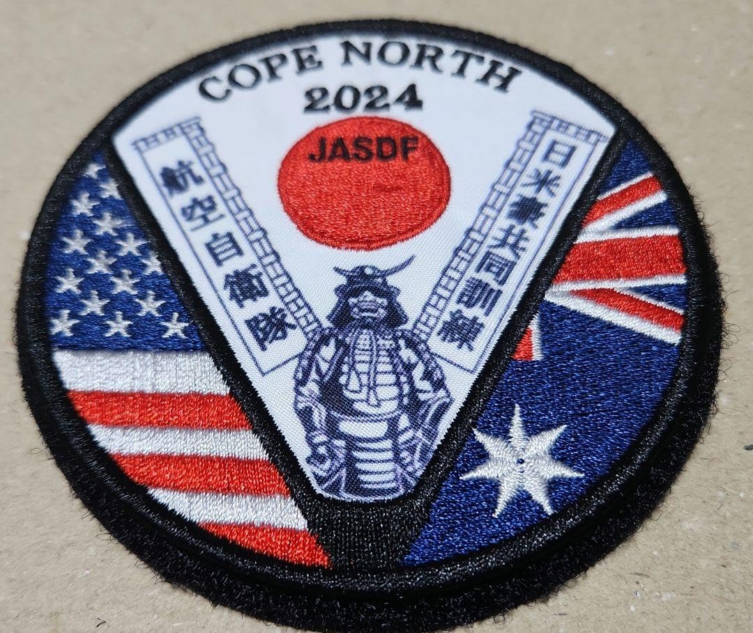 Amazon.co.jp: COPE NORTH GUAM 航空自衛隊 ワッペン : Toys & Games